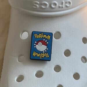 Croc Jibbitz | Pokemon Card Croc Charm | Cute Shoe Accessory